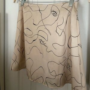 PRINCESS POLLY abstract skirt